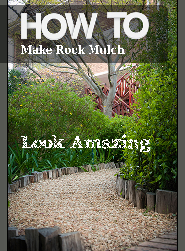 how to make rock mulch look amazing ~ bless my weeds