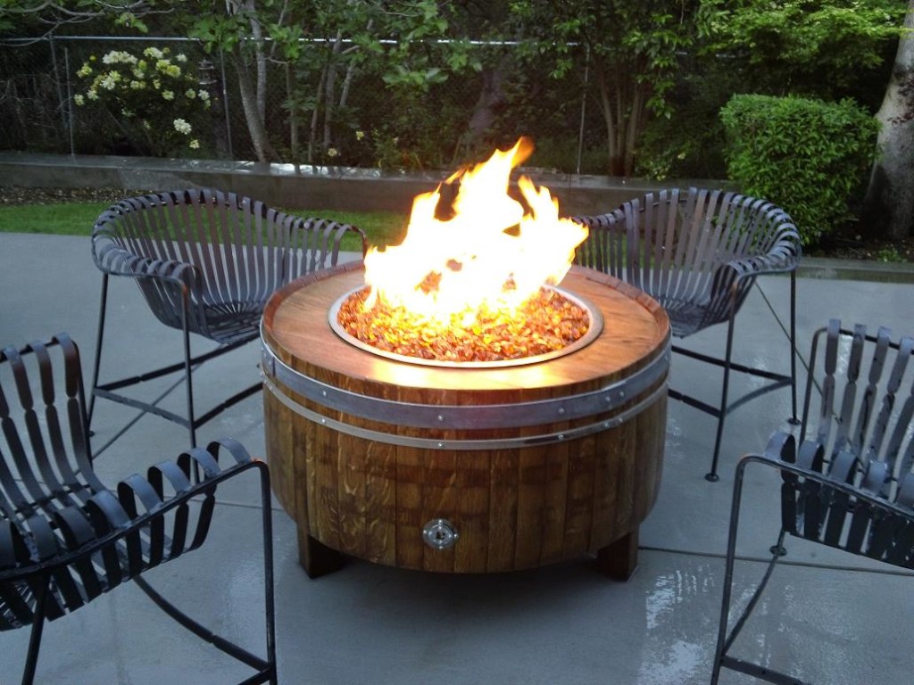 Creative Ways To Use Wine Barrels In, Costco Fire Pit Wine Barrel