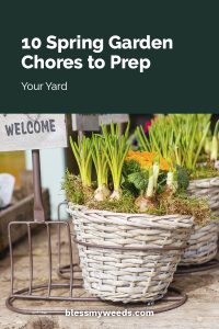 10 Spring Garden Chores to Prep Your Yard Bless My Weeds 