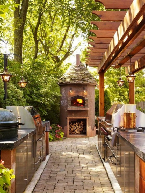 Amazing Outdoor Kitchen Ideas ~ Bless My Weeds