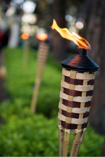 Here are 15 different types of backyard Tiki torches to inspire your outside entertaining this summer! These ideas include Tiki torches you can DIY. 