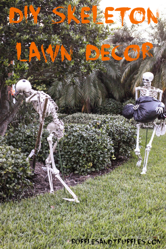 13 Spooky Halloween Yard Decor Ideas ~ Bless My Weeds