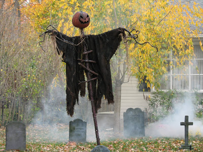 13 Spooky Halloween Yard Decor Ideas ~ Bless My Weeds