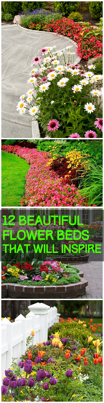 12 Beautiful Flower Beds that Will Inspire 