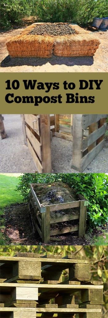 Do-it-yourself Stackable Compost Bins - Wildflower Yard