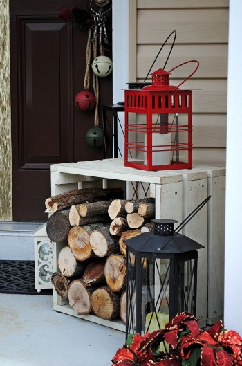 Outdoor firewood, outdoor projects, DIY outdoors, outdoor living, popular pin, DIY projects, firewood racks, outdoor storage. 