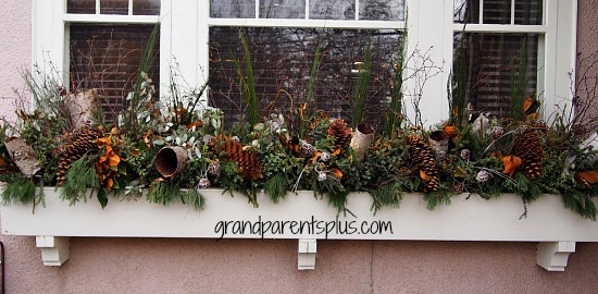 Decorate your windows for christmas. 20 Easy Holiday Window Box Ideas Bless My Weeds