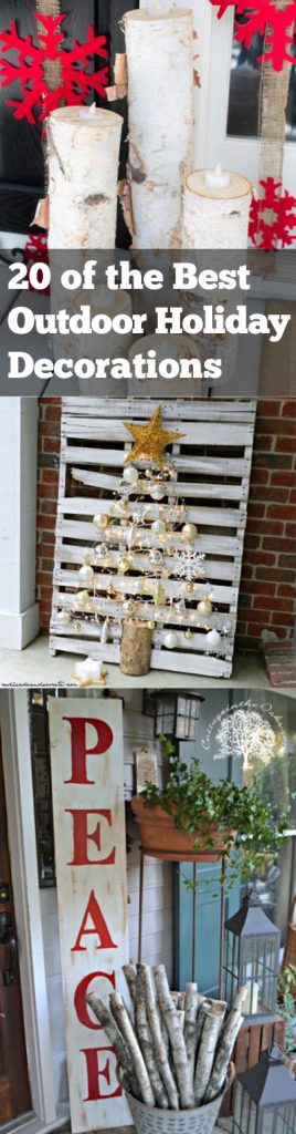 Holiday Decor, Outdoor Decorations, Outdoor Holiday Decorations, Christmas Decorations, DIY Holiday, DIY Outdoor Decorations, Popular Pin, Outdoor Decorations for Christmas