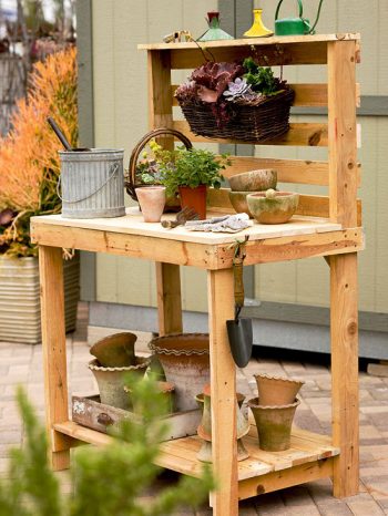 Pallet Garden Organizer | Pallet Organizer | Pallet Garden Organizer | How to Build a Garden Pallet Organizer | Pallet | Pallet Projects