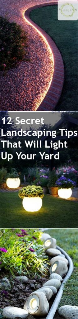 How to Light Your Yard, Landscaping, How to Landscape With Lighting, Outdoor Lighting Ideas, Outdoor Lighting DIY, DIY Lighting Projects, Simple Projects, Simple Lighting Projects, Outdoor DIY, Outdoor DIY Projects, Popular Pin