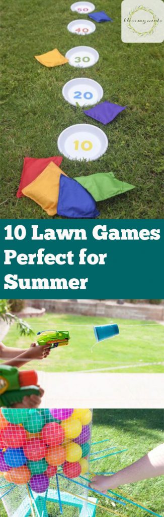 10 Lawn Games Perfect for Summer - Fun Lawn Games, Outdoor Activities, Outdoor Activities for Kids, Kid Stuff, Outdoor Kid Activities, Outdoor Games, Fun Outdoor Games, Outdoor Party Game Ideas, Popular Pin