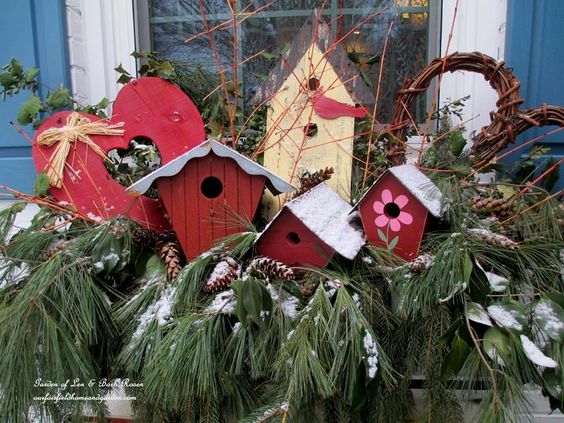 Ideas For A Winter Window Box ~ Bless My Weeds 0525