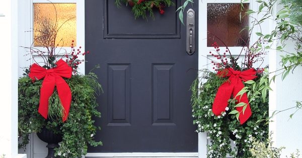 How To Make Gorgeous Winter Planters For Your Front Porch