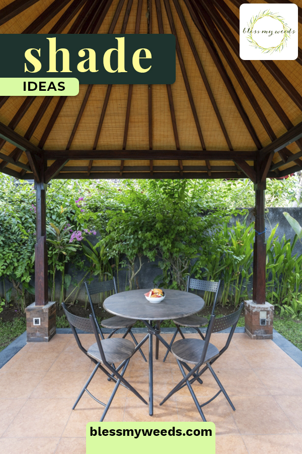 Backyard Shade Ideas That Aren't Shady ~ Bless My Weeds