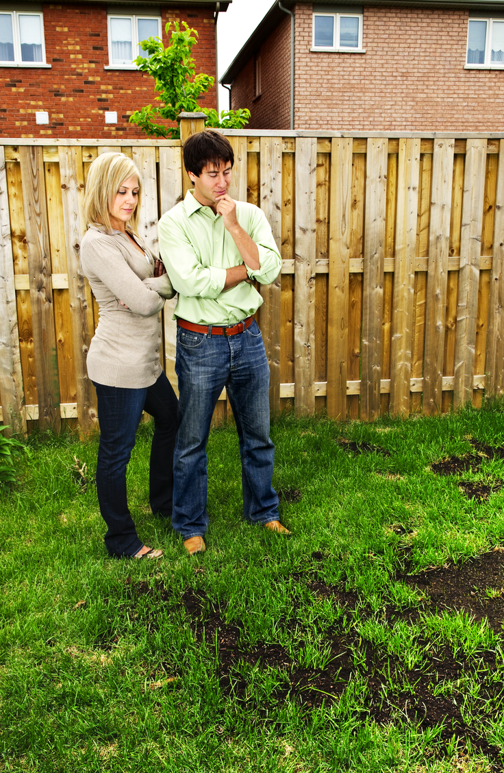 Trying to think of how to fix your lawn? Learn how to repair bare spots in the lawn. It's easier than you think to get rid of bare spots in the lawn for good!