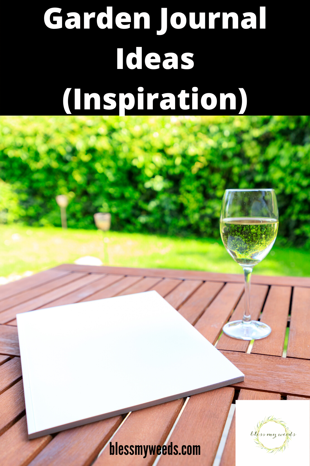 A garden journal is just like a personal journal. It details what you did that day, what success or failures you ran into etc. When you are inspired, write it down. Read this post to learn about the importance of garden journals and why you should keep one #gardenjournal #vegetablegardening #gardeningtips #blessmyweedsblog