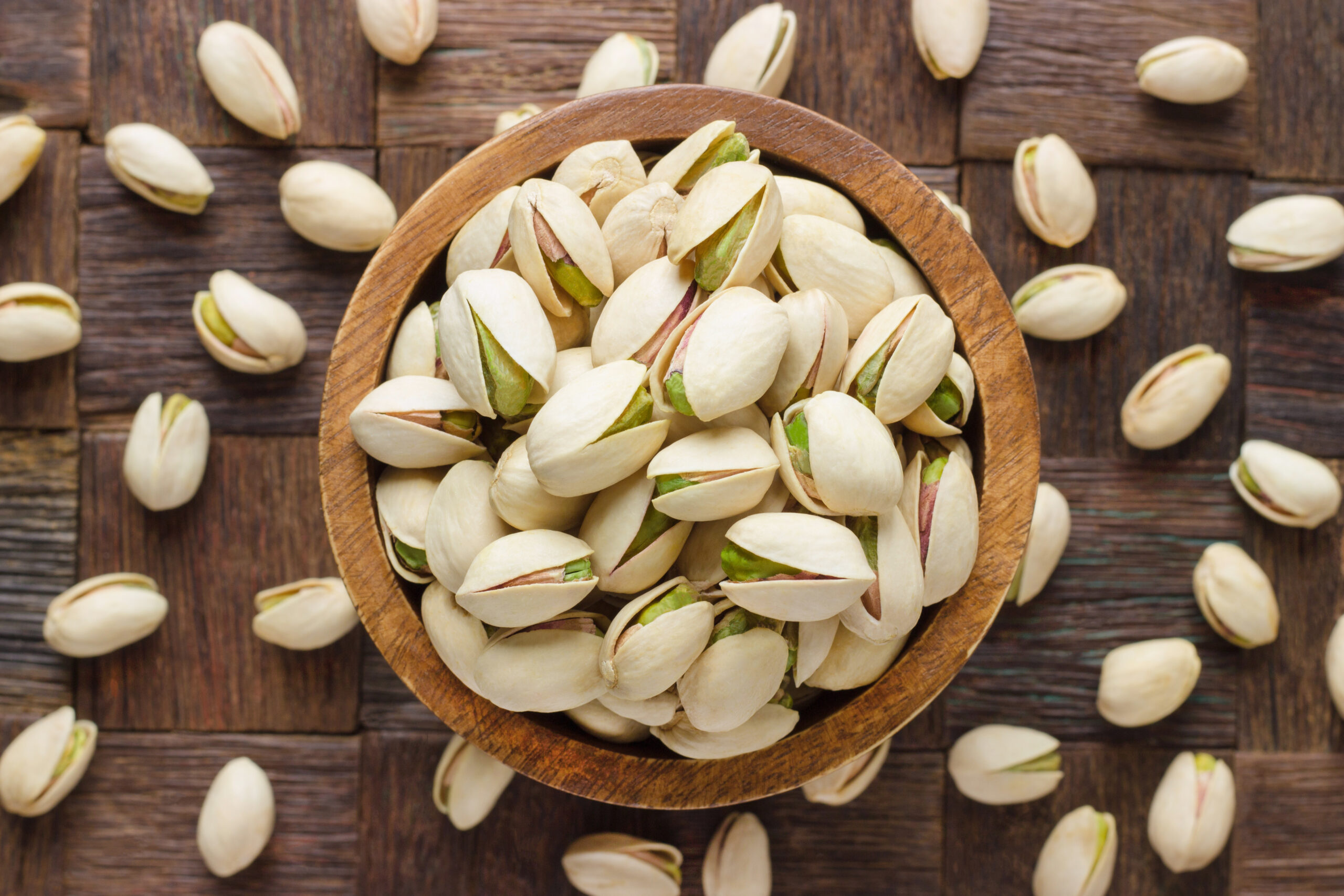 using pistachio shells as plant base